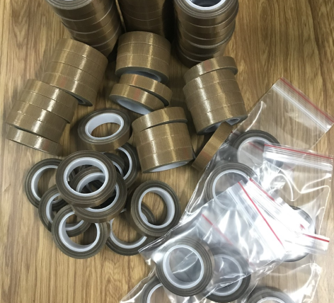 Băng keo chịu nhiệt Teflon dùng hàn ép túi nylon và điện trở - 0.13
