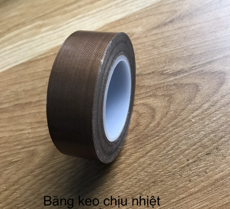 Băng keo chịu nhiệt Teflon dùng hàn ép tui nylon và điện trở