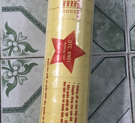 Băng keo giấy chịu nhiệt dùng cho sơn ô tô