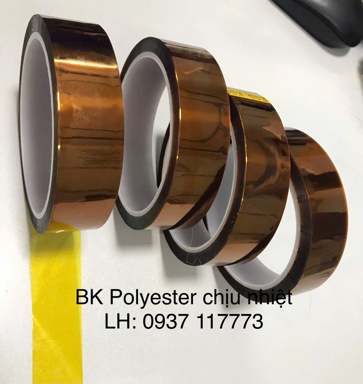 Băng Keo Polyester Chịu Nhiệt 